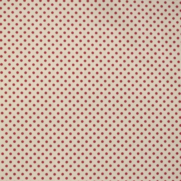 Polkadot Red, Tela Tramada Tilda Polkadot Red - colección Creating Memories - Ref 160085