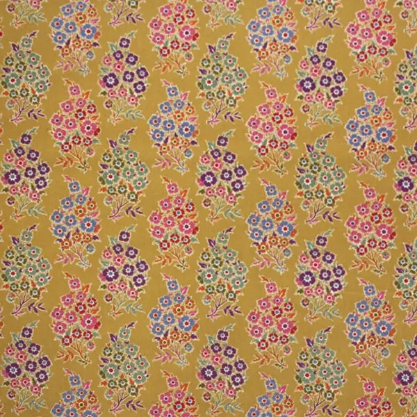 WillyNilly Mustar, Tela Tilda WillyNilly Mustard - colección Pie in the Sky - Ref 100485