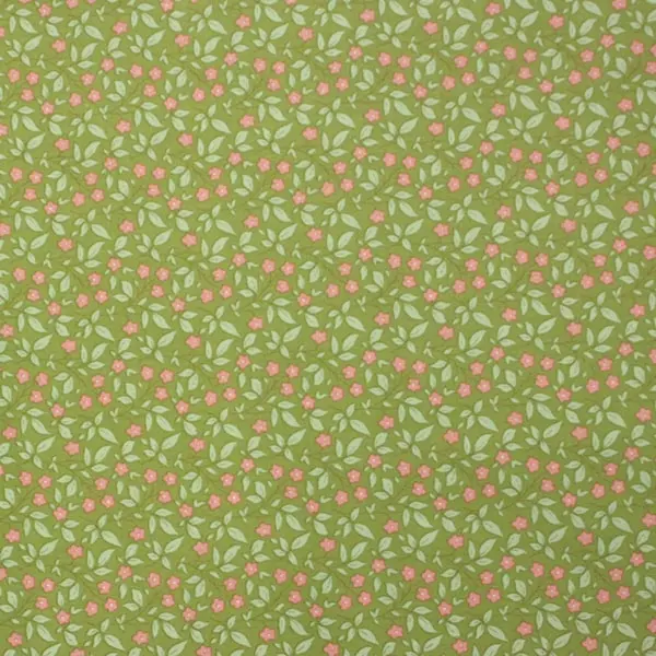 Tipsy Green, Tela Tilda Tipsy Green - colección Sunday Brunch Collection - Ref 110114