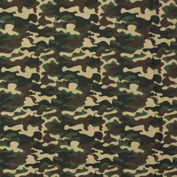 Camuflaje Marrón, Estampado de camuflaje en tonos marrones