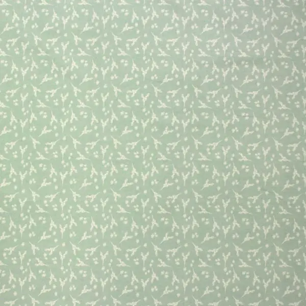 Ramilletes Pastel, Ramilletes blancos sobre fondo verde pastel