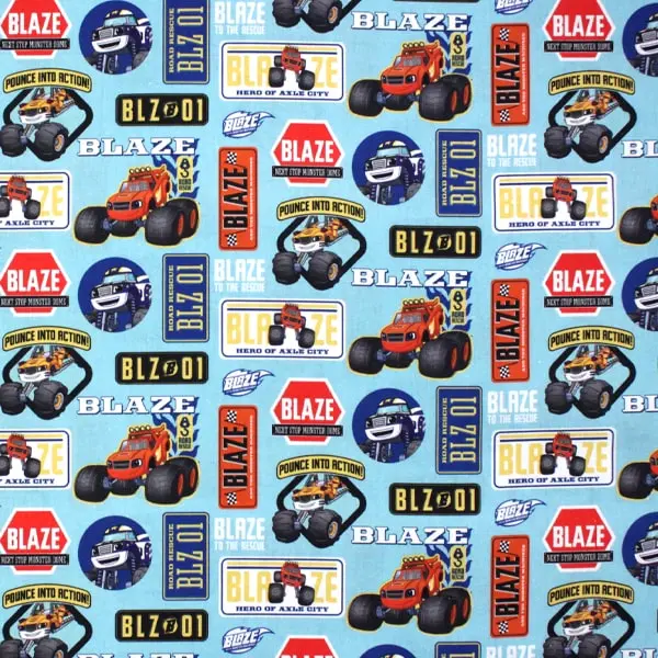 Blaze, Estampado de Blaze and the  Monster Machines