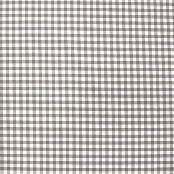 Vichy Gris, Cuadro Vichy en color gris. Tejido con certificación OEKO-TEX