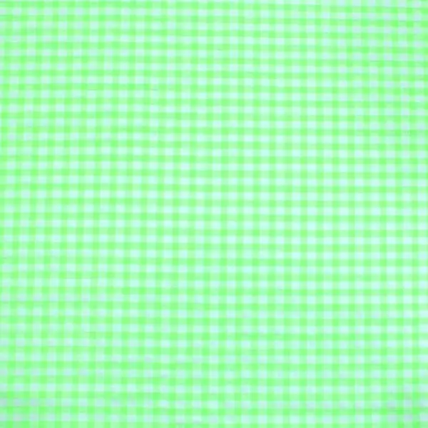 Verde Fluor, Tela de algodón estampada con cuadros Vichy en color Verde Fluor.