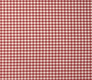 Tela Tilda Gingham Red