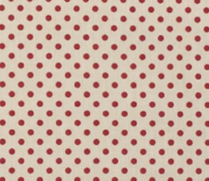 Tela Tilda Polkadot Red